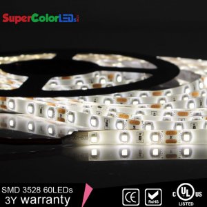 Outdoor LED Light Strips - Weatherproof 12V LED Tape Light with 18 SMDs/ft., 1 Chip SMD LED 3528