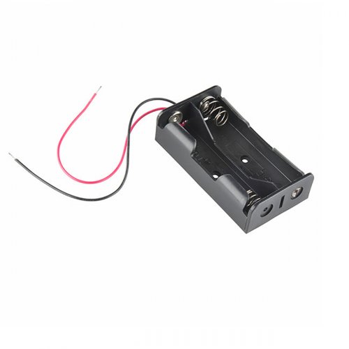 Battery Holder - 2x18650 (wire leads)