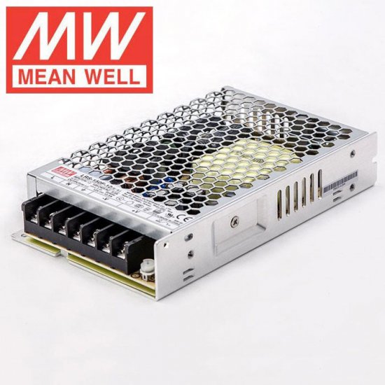 12V DC Mean Well LED Switching Power Supply - SE Series 100-1500W Regulated Enclosed Power Supply - Click Image to Close