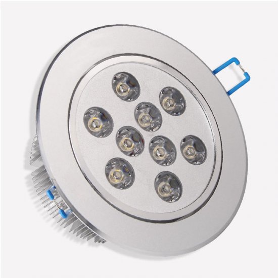 Directional 27 Watt(Nine 3 Watt) LED Recessed Light Fixture - Click Image to Close