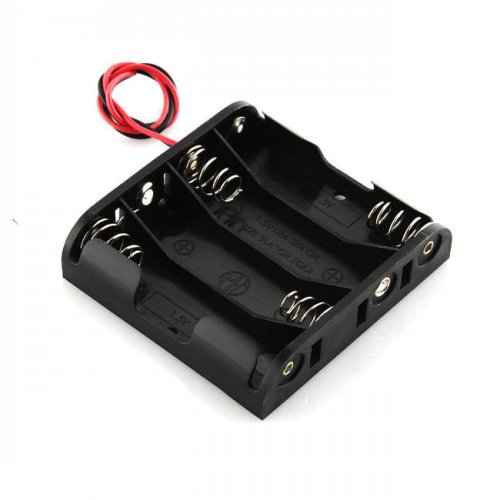 Battery Holder - 4xAA Square